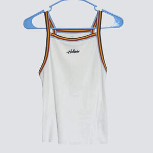 3/$35 Retro Throwback Hollister Co Slim Tank Top sz M